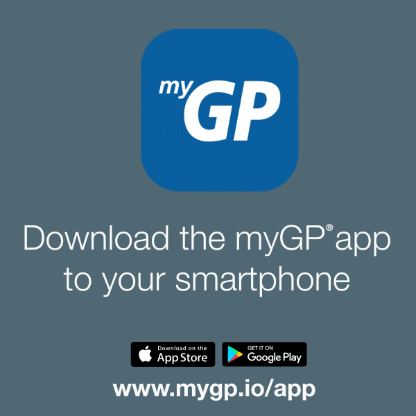 Download the MyGp app to your smartphone